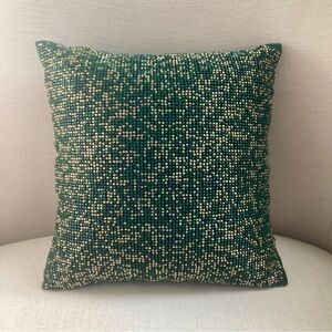 Threshold Mini Beaded Square Pillow